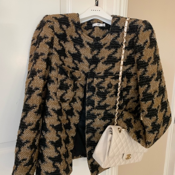 Mango Houndstooth jacket - Picture 3 of 4